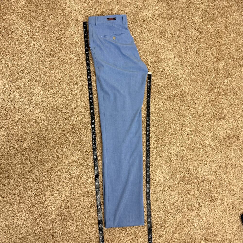 Egara men’s warehouse new without tag Women’s light Blue Dress pants size 32x32 - Picture 7 of 8
